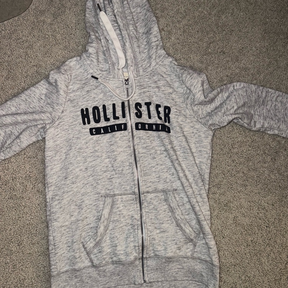 Hollister Heather Gray Hoodie